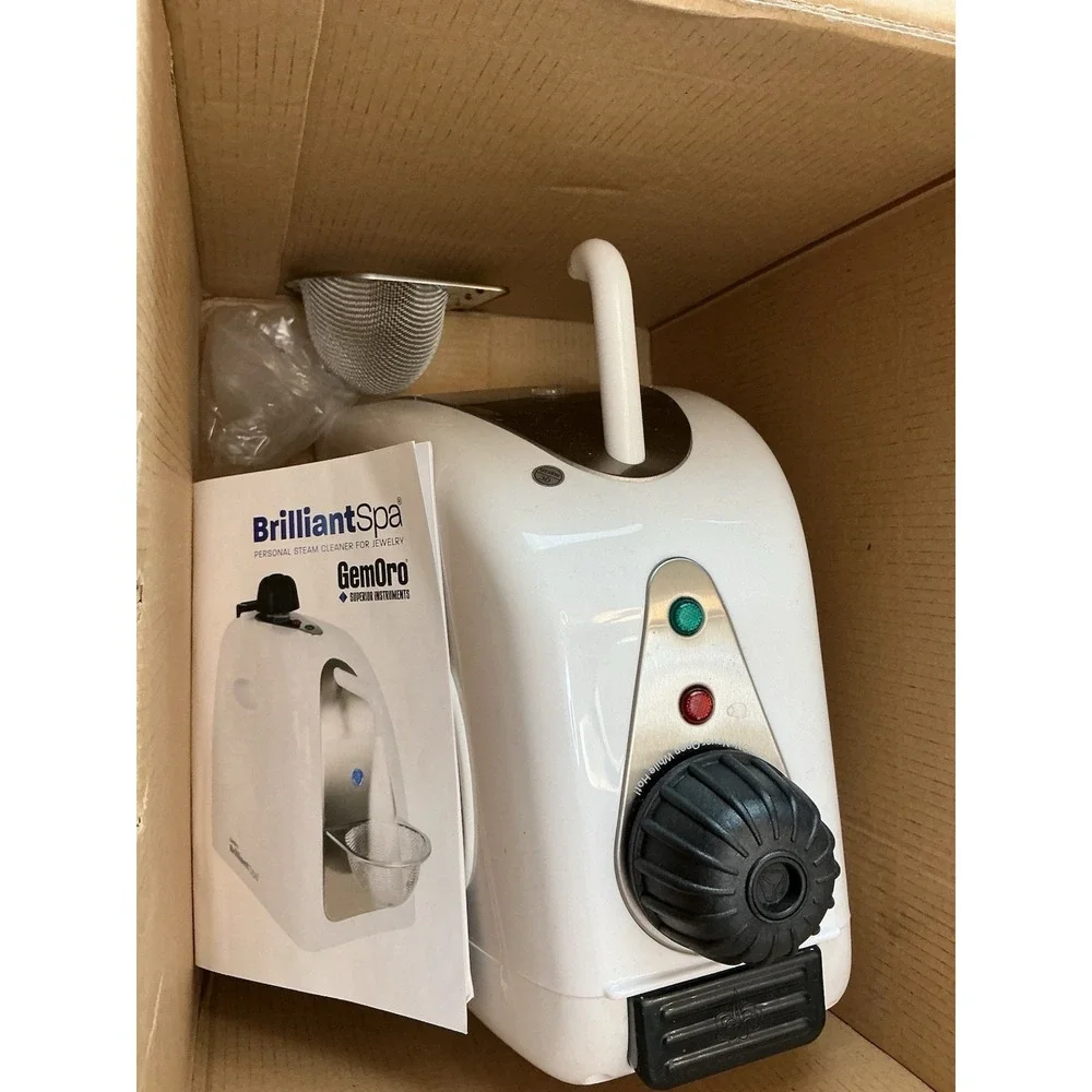 GEMORO Jewelry Steam Cleaner Brilliant Spa TESTED WORKS